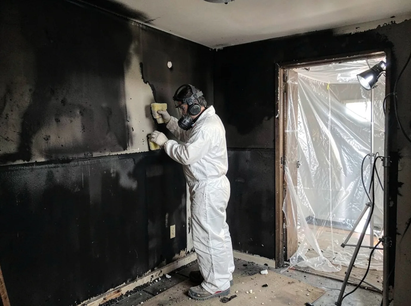 Fire Damage Restoration company in Highland, MI